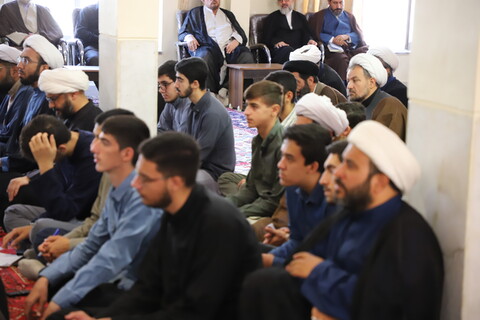 تصاویر/ جلسه اخلاق استاد تحریری در جمع طلاب و روحانیون تبریزی