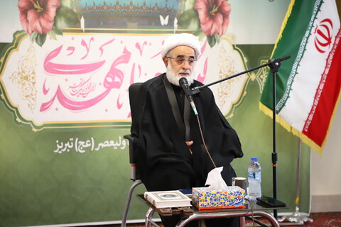 تصاویر/ جلسه اخلاق استاد تحریری در جمع طلاب و روحانیون تبریزی