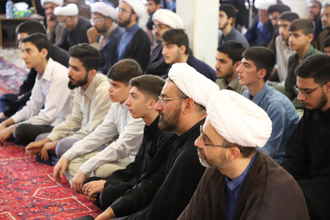 تصاویر/ جلسه اخلاق استاد تحریری در جمع طلاب و روحانیون تبریزی