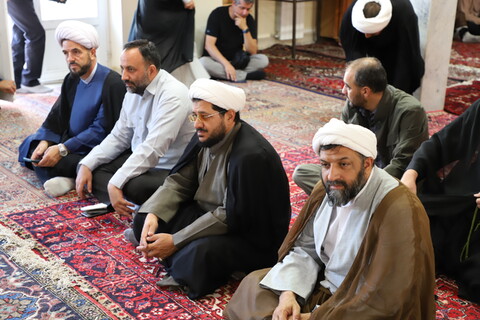 تصاویر/ جلسه اخلاق استاد تحریری در جمع طلاب و روحانیون تبریزی