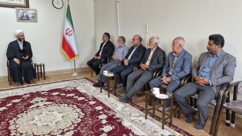 تصاویر/ دیدار رئیس اداره تبلیغات اسلامی با امام جمعه اهر