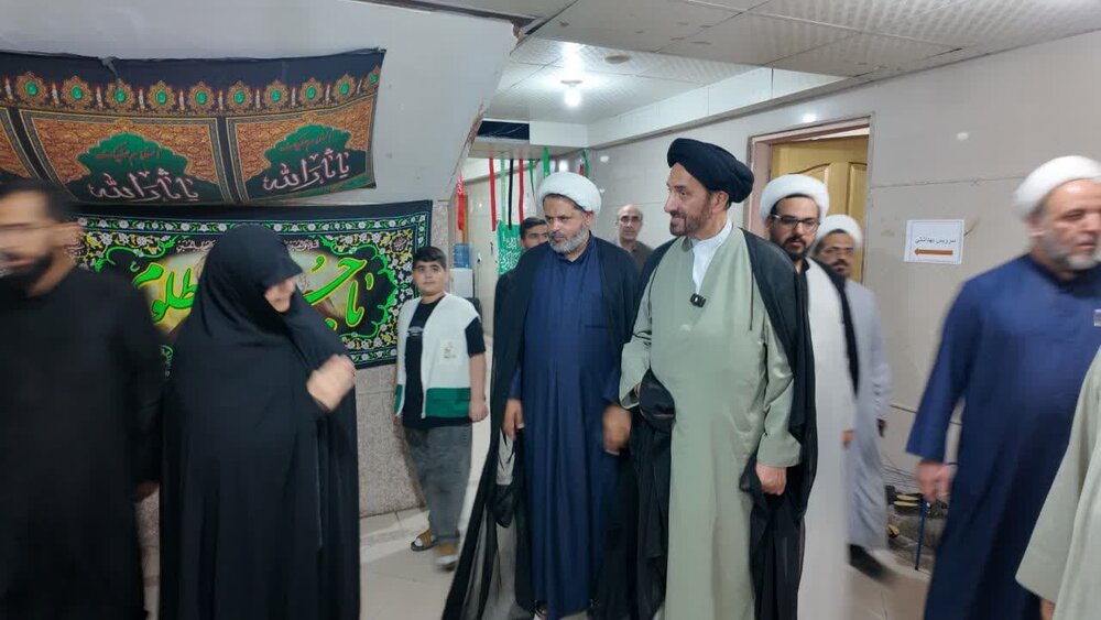 بازدید رئیس مرکز خدمات از موکب حضرت حجت (عج) در خرمشهر