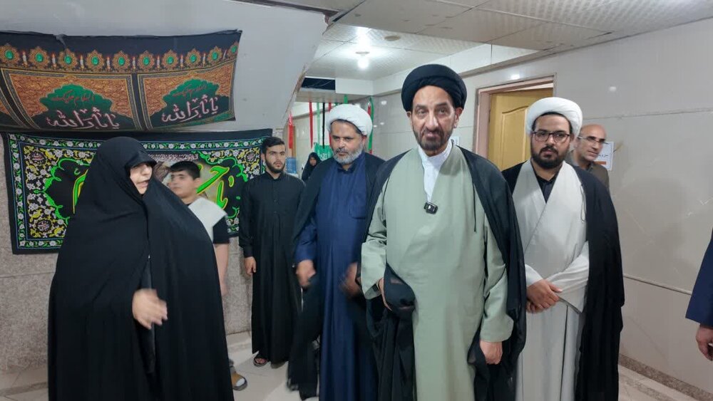 بازدید رئیس مرکز خدمات از موکب حضرت حجت (عج) در خرمشهر