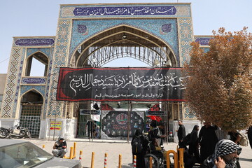 تصاویر/  پذیرایی و اسکان زائرین اربعین حسینی در موکب امامزاده سیدجمال‌الدین (ع) قم