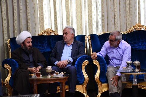 تصاویر/ دیدار امام جمعه شهرستان خوی با آزادگان