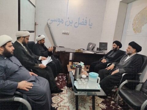 تصاویر/بازدید مدیر حوزه علمیه خوزستان از مدرسه علمیه امام  موسی بن جعفر (ع) شهرستان بهبهان