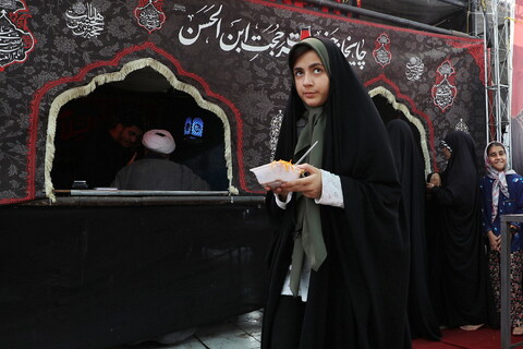 تصاویر/  پذیرایی و اسکان زائرین اربعین حسینی در موکب امامزاده سیدجمال‌الدین (ع) قم