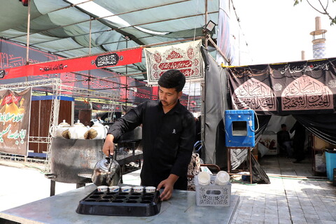 تصاویر/  پذیرایی و اسکان زائرین اربعین حسینی در موکب امامزاده سیدجمال‌الدین (ع) قم