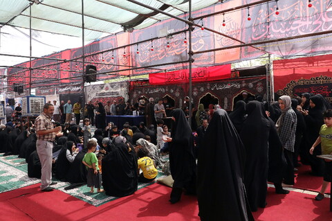 تصاویر/  پذیرایی و اسکان زائرین اربعین حسینی در موکب امامزاده سیدجمال‌الدین (ع) قم