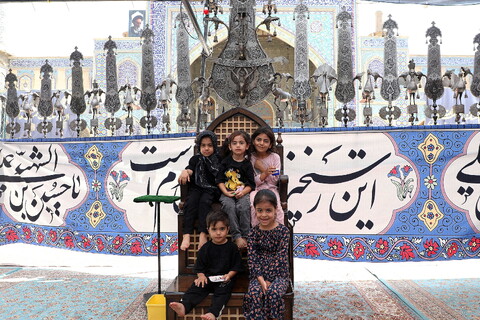 تصاویر/  پذیرایی و اسکان زائرین اربعین حسینی در موکب امامزاده سیدجمال‌الدین (ع) قم