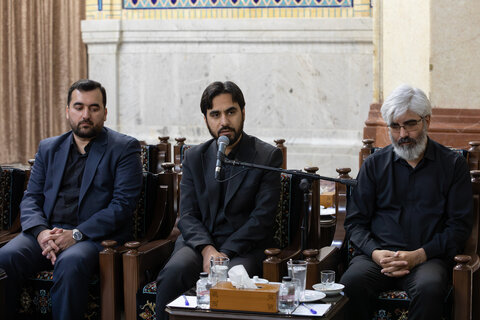 تصاویر/ دیدار مدیران رسانه‌ای خراسان رضوی با تولیت آستان قدس رضوی