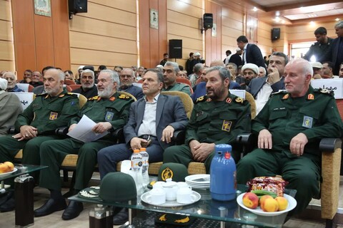 تصاویر/ آئین تکریم و معارفه  فرمانده هان سپاه انصارالمهدی(عج) استان زنجان