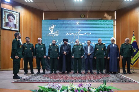 تصاویر/ آئین تکریم و معارفه  فرمانده هان سپاه انصارالمهدی(عج) استان زنجان