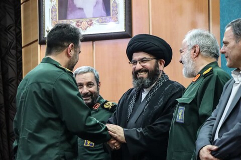 تصاویر/ آئین تکریم و معارفه  فرمانده هان سپاه انصارالمهدی(عج) استان زنجان