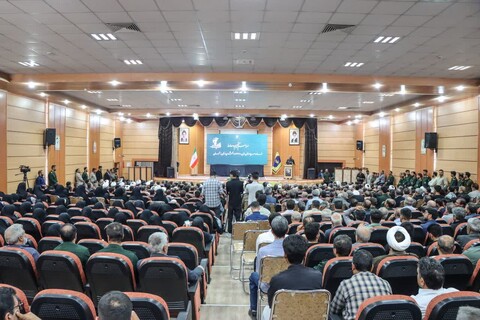 تصاویر/ آئین تکریم و معارفه  فرمانده هان سپاه انصارالمهدی(عج) استان زنجان