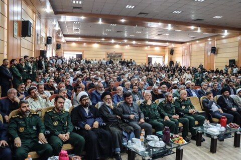 تصاویر/ آئین تکریم و معارفه  فرمانده هان سپاه انصارالمهدی(عج) استان زنجان