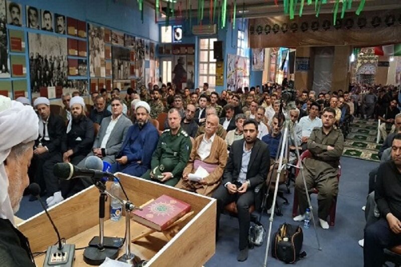 مراسم پاسداشت حماسه‌ تاریخی شکست حصر پاوه در یادمان شهدا برگزار شد+تصاویر