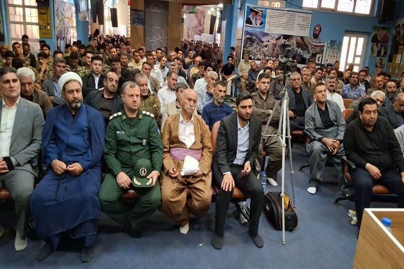 مراسم پاسداشت حماسه‌ تاریخی شکست حصر پاوه در یادمان شهدا برگزار شد+تصاویر