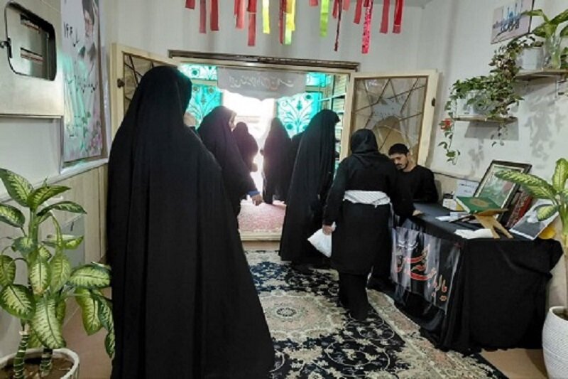 مدرسه علمیه فاطمه الزهرا(س) دالاهو میزبان ۵ هزار زائر اربعین حسینی(ع) شد+تصاویر