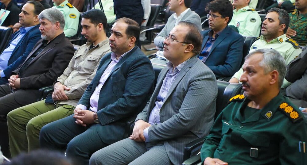 برگزاری آیین تکریم و معارفه فرمانده انتظامی استان یزد