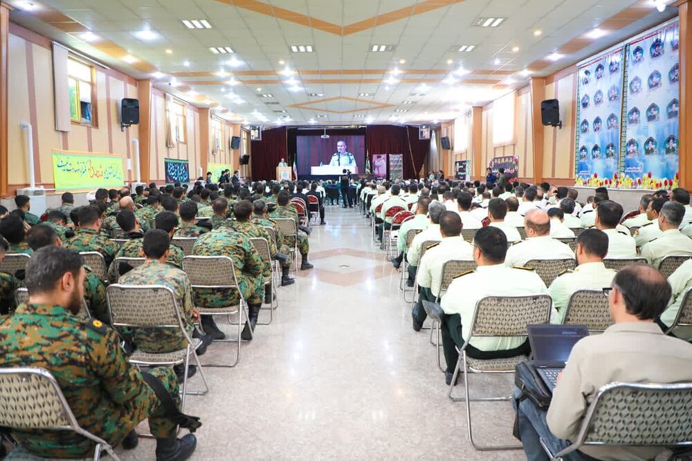 برگزاری آیین تکریم و معارفه فرمانده انتظامی استان یزد