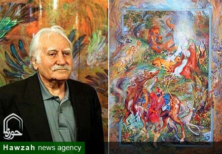 آخرین تابلوی زندگی استاد، به نگارگری مردم اصفهان