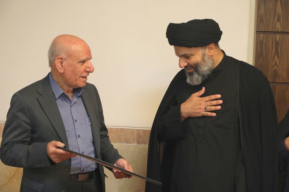 تقدیر مدیر حوزه علمیه استان یزد از مهندس توکلی