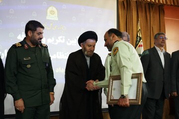 تصاویر/ مراسم تودیع و معارفه فرمانده انتظامی لرستان