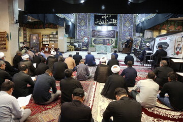 تصاویر/ مراسم گرامیداشت محمد رستملو، خبرنگار فقید خبرگزاری حوزه در قم