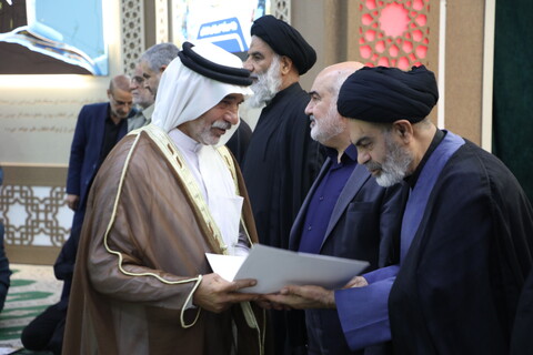 آیین اختتامیه خدمت‌رسانی به زائران اربعین حسینی در مرز شلمچه