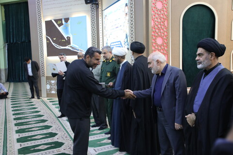 آیین اختتامیه خدمت‌رسانی به زائران اربعین حسینی در مرز شلمچه