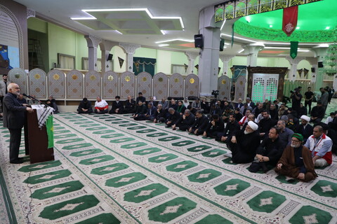 آیین اختتامیه خدمت‌رسانی به زائران اربعین حسینی در مرز شلمچه