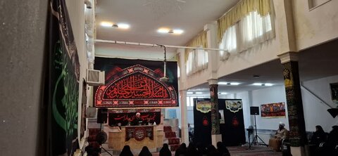تصاویر/برگزاری مراسم عزاداری دهه آخر ماه صفر در مدرسه علمیه الزهرا(س) اراک