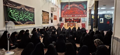 تصاویر/برگزاری مراسم عزاداری دهه آخر ماه صفر در مدرسه علمیه الزهرا(س) اراک