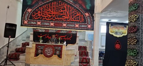 تصاویر/برگزاری مراسم عزاداری دهه آخر ماه صفر در مدرسه علمیه الزهرا(س) اراک