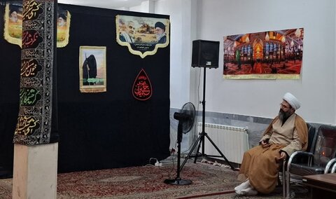 تصاویر/برگزاری مراسم عزاداری دهه آخر ماه صفر در مدرسه علمیه الزهرا(س) اراک