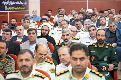 تصاویر مراسم تودیع و معارفه فرمانده انتظامی لرستان