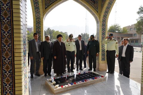 تصاویر مراسم تودیع و معارفه فرمانده انتظامی لرستان