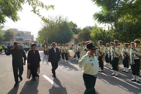 تصاویر مراسم تودیع و معارفه فرمانده انتظامی لرستان