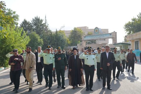 تصاویر مراسم تودیع و معارفه فرمانده انتظامی لرستان