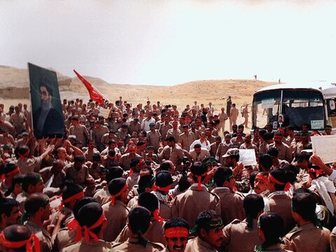 تصاویر از بازگشت آزادگان به کشور