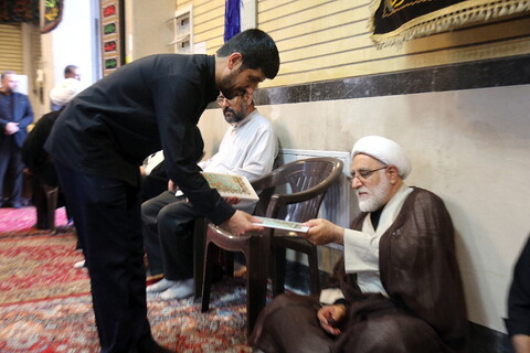 تصاویر/ مراسم گرامیداشت محمد رستملو، خبرنگار فقید خبرگزاری حوزه در قم