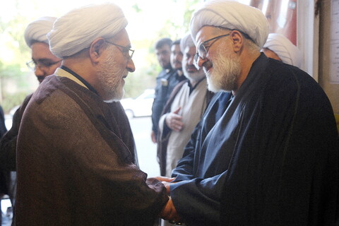 تصاویر/ مراسم گرامیداشت محمد رستملو، خبرنگار فقید خبرگزاری حوزه در قم