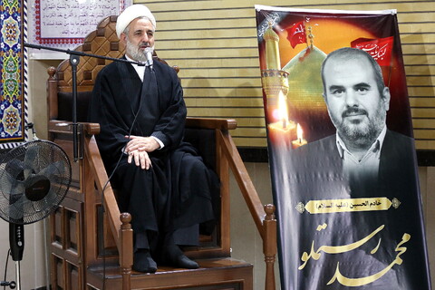 تصاویر/ مراسم گرامیداشت محمد رستملو، خبرنگار فقید خبرگزاری حوزه در قم