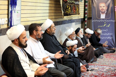 تصاویر/ مراسم گرامیداشت محمد رستملو، خبرنگار فقید خبرگزاری حوزه در قم