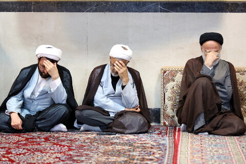 تصاویر/ مراسم گرامیداشت محمد رستملو، خبرنگار فقید خبرگزاری حوزه در قم