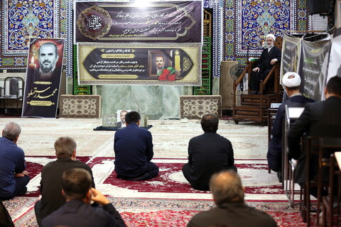 تصاویر/ مراسم گرامیداشت محمد رستملو، خبرنگار فقید خبرگزاری حوزه در قم