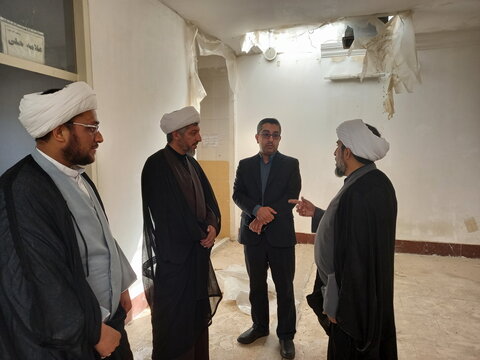 تصاویر/ بازدید معاون منابع انسانی و پشتیبانی حوزه‌های علمیه کشور از مدارس علمیه شهرستان کاشان