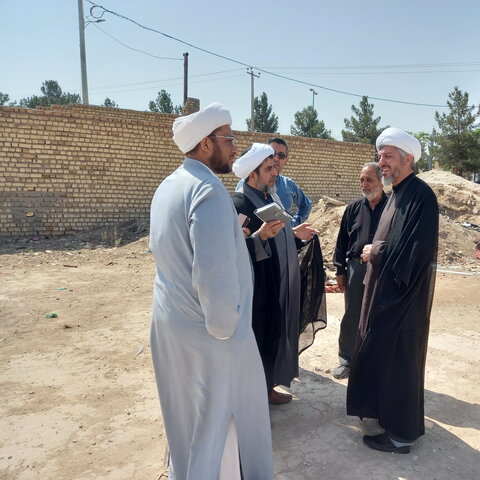 تصاویر/ بازدید معاون منابع انسانی و پشتیبانی حوزه‌های علمیه کشور از مدارس علمیه شهرستان کاشان