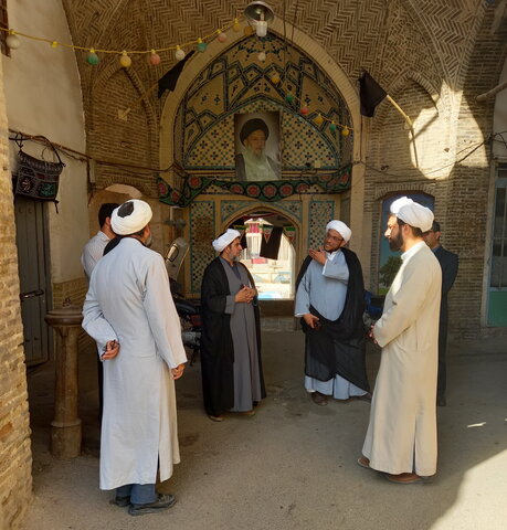 تصاویر/ بازدید معاون منابع انسانی و پشتیبانی حوزه‌های علمیه کشور از مدارس علمیه شهرستان کاشان